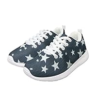 Children's Casual Shoes Fashion Cool Star Design Shoes Flat Heel Wear-Resisting Casual Sports Shoes Leisure Indoor and Outdoor Activities