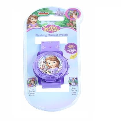 Disney Sofia the First Kids' SOF1561SR Digital Display Analog Quartz Purple Watch