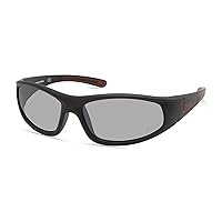 Skechers Boys' SEA9082 Rectangular Sunglasses, Matte Black, 53mm