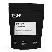 True Nutrition - Hydrolyzed Collagen Powder from Grass Fed Beef - Paleo Friendly, Gluten Free, Soy Free, Dairy Free, Non-GMO, Grass Fed Collagen Peptides Powder - Unflavored - 5LB