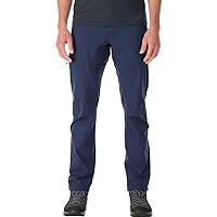RAB Men's Incline Pants Mid-Weight Wind-Resistant Softshell Pants for Hiking and Climbing