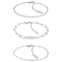 Calvin Klein Women's GIFT SET Collection Chain Bracelet in Stainless steel