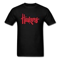 BEE Fashion Huskers Red Logo Men's T shirt XXXL