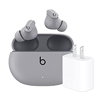 Beats Studio Buds with Apple 20W USB-C Power Adapter - Moon Gray