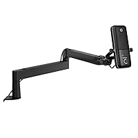 Elgato Wave:3 Microphone with Mic Arm Low Profile, Fully Adjustable with Cable Management Channel, perfect for Podcast, Streaming, Gaming, Home Office, Free Mixer Software, Plug & Play for Mac, PC