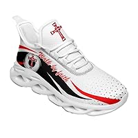 Walk by Faith Jesus Max Soul Road Running Shoes White