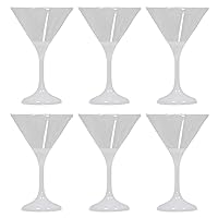 Set Of 6 Glowing Drinking Cups Plastic Material Flashing Mugs 210ML Cocktail Mugs Cocktail Cups For Wedding Party Bar Light Up Cups For Adults