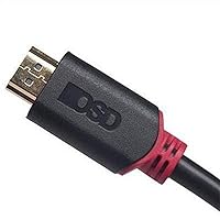 OSD Audio 15ft HDMI Cable - High Speed Supports Fire TV, Apple TV, Ethernet, Audio Return, 4K Ultra HD, HD 1080p, 3D, Xbox Playstation PS3 PS4 PC -Black