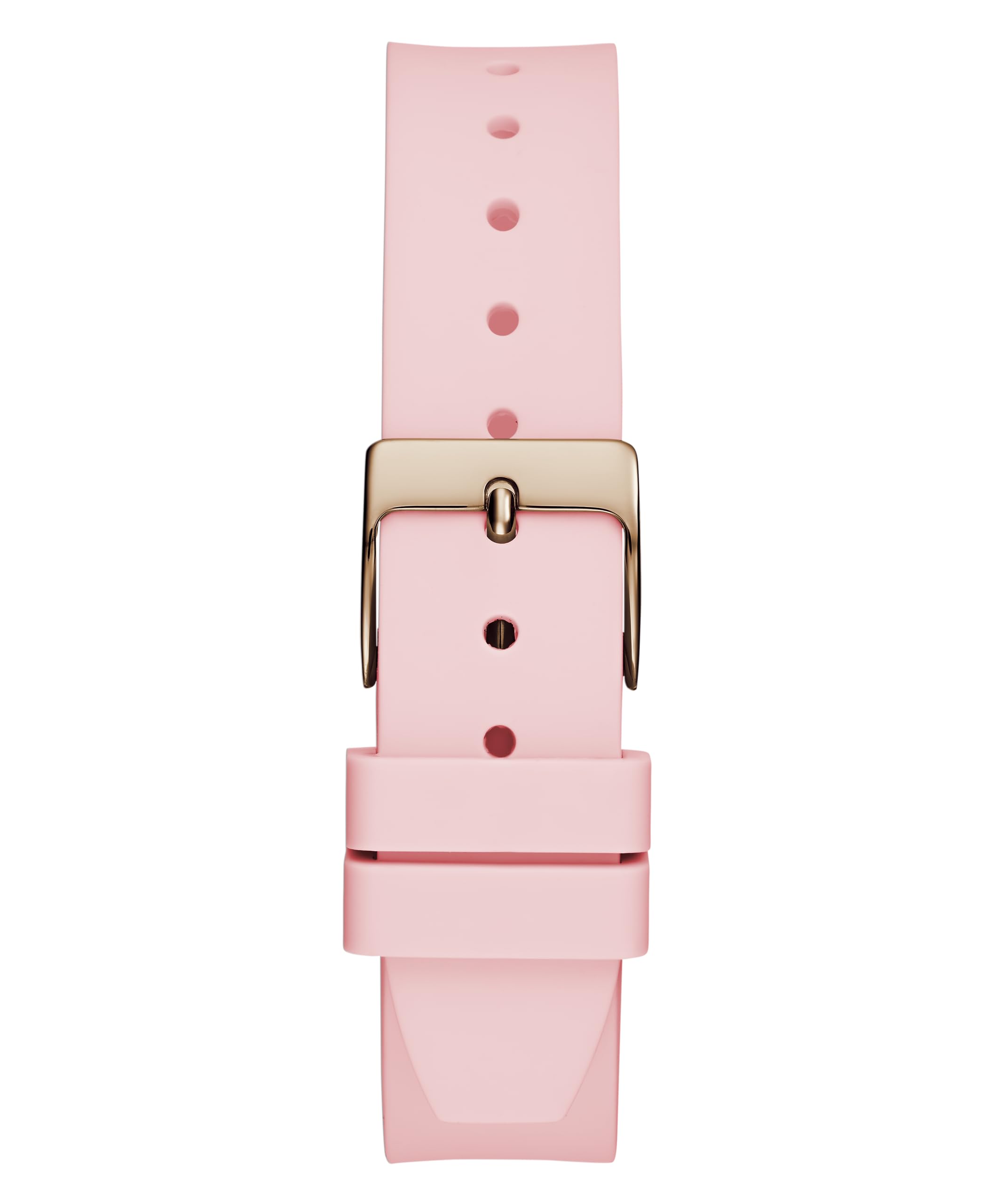 GUESS Women's 32mm Watch - Pink Strap Pink Dial Rose Gold Tone Case