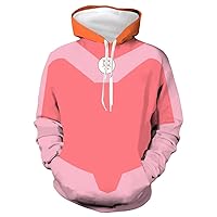 Unisex Invincible Pullover Hoodie, Novelty 3D Print Cosplay Sweatershirt Long Sleeve Casual Athletic Pull-Over