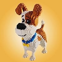 Ulanlan Adult Building Sets, Building Blocks Pets, Micro Bricks Dog Animal Building Toy Bricks Dog for Kids 10,11, 12, 13, 14, Teens or Adult, 2100 Pieces