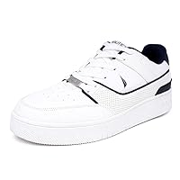 Nautica Men's Low-Top Fashion Sneakers - Lace-Up Trainers for Stylish Basketball Style and Comfortable Walking Shoes