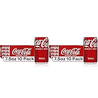Coca-Cola Soda Soft Drink, 7.5 fl oz (Pack of 20)