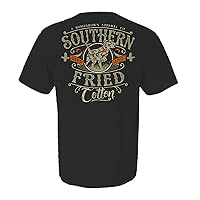 Southern Camo Filled Pointer Short Sleeve Comfort Colors Graphite Graphic T-Shirt