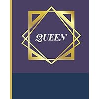 Queen & Royalty 8 X 10 Notebook & Journal