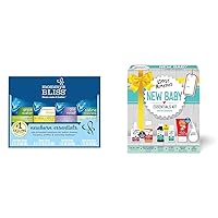 Mommy's Bliss Newborn Gift Set with Gripe Water, Vitamin D, Saline & Little Remedies New Baby Kit with 6 Essentials
