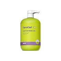 DevaCurl Light Defining Gel Soft Hold No-Crunch Styler | Non-Flaking Formula | Brings Natural Texture | All Curl Types