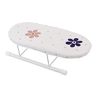 Pocket Tools Foldable Ironing Board 1pc Mini Ironing Board Travel Small Steel White Frame Ironing Board Foldable Mini Ironing Table