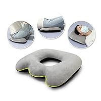 Hemorrhoid Pillow Bed Sore Cushion for Butt Sitting Donut Pillow Pressure Ulcer Cushion Donut Pillow for Tailbone Pain Relief Postpartum Pillow After Surgery Pressure Pads Medical Donut Seat Cushion