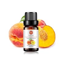 Peach Essential Oil Single 10ML, 100% Pure Natural Aroma Oil for Diffuser, Humidifier, Making Candle, Soaps, Perfume