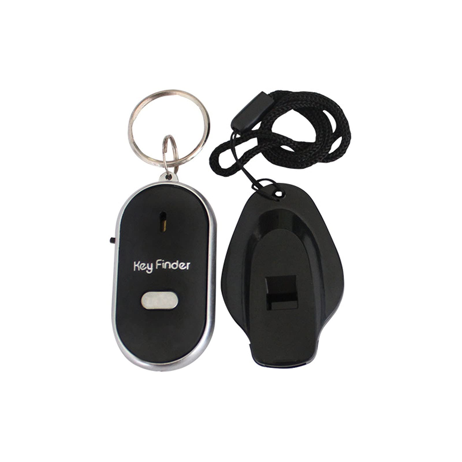 SolwDa Smart Key Finder - LED Light Torch Remote Sound Control Lost Key Finder - Portable Key Chain Flash Light for Elderly Find Keys Keychain Wallet Outdoor - Easy to Use Key Locator Device