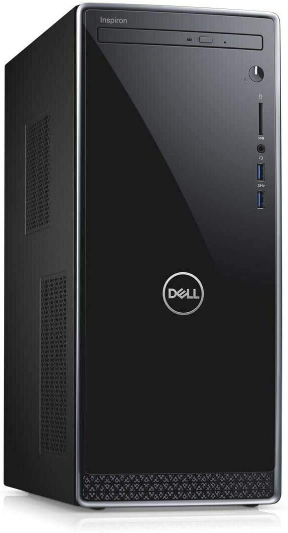 Dell Inspiron 3671 Desktop Computer_ Intel Hexa-Core i5-9400 (i7-7700HQ)_ 12GB DDR4 RAM_ 256GB PCIe SSD_ WiFi_ Bluetooth 4.0_ VGA_ HDMI_ Black_ Win...