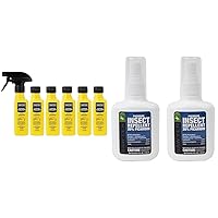 Sawyer Products SP645 Permethrin Premium Insect Repellent for Clothing, Gear & Tents Trigger Spray, 4.5-Ounce, 6 Bottles & SP5442 Picaridin Insect Repellent, 4 Fl Oz (Pack of 2) - Packaging May Vary