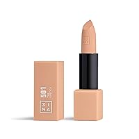 3INA The Lipstick 501 - Outstanding Shade Selection - Matte And Shiny Finishes - Highly Pigmented And Comfortable - Vegan, Cruelty Free Formula - Moisturizes The Lips - Shiny Pink Caramel - 0.11 Oz