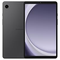 Samsung Galaxy Tab A9 (SM-X110), 64GB 4GB RAM, WiFi Only, Factory Unlocked GSM, International Version (15W Wall Charger Bundle) (Gray)