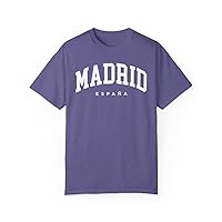 Madrid Spain Adult Unisex Comfort Colors Short Sleeve T-Shirt