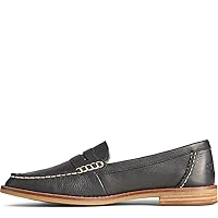 Sperry Women's Seaport Penny Loafer, New Black, 9