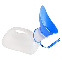 Unisex Urinal, Portable Toilet Urinal for Men and Women, Pee Bottle with a Lid and Funnel for Elderly Kids and Patients for Camping Outdoor Travel Riss