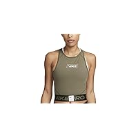 Nike Women`s Pro Dri-FIT Graphic Crop Tank