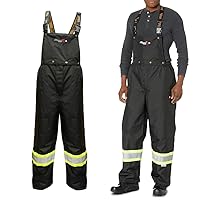 Viking Professional Insulated Waterproof Journeyman 300D Trilobal Rip-Stop Flame Retardant Overalls for Men and Women