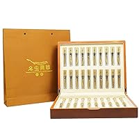 Genuine Dried Cordyceps sinensis/winterworm summerherb, Ophiocordyceps sinensis, naqu cordyceps nagqu Featured Gift Set. (Specifications 1g 4pcs), 40 pcs