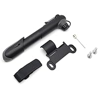 Mini Bicycle Pump Hand Pump Cycling Air Tire Pump Inflator Valve Bicycle Super Light Mountain Portable Bike Pump (Size : Without Air-Pressure)