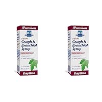 Nature's Way Boericke & Tafel Daytime Cough & Bronchial Syrup, Cough Suppressant & Expectorant, Non-Drowsy, 8 Fl. Oz (Pack of 2)