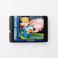 Royal Retro Bubble And Squeak 16 bit MD Game Card For 16 bit Sega MegaDrive Genesis game console (EUR Shell)