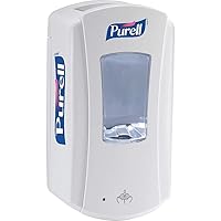 PURELL LTX-12 Touch-Free Hand Sanitizer Dispenser, White, for PURELL LTX-12 1200 mL Hand Sanitizer Refills (Pack of 1) - 1920-01