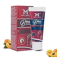 MACARIA Bobae Breast Growth Cream for Enlargement & Enhancement, Gentle Formula Safe for Baby & Mom, Naturally Tighten & Shape Bosom, Improve Saggy Breasts & Increase Size for Bigger Ones, 1.76 Oz