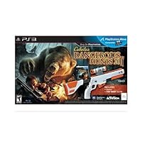 New Activision Blizzard Cabela's Dangerous Hunts 2011 With Gun First Person Shooter Playstation 3