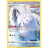 Pokemon – Abomasnow TG01/TG30 – Astral Radiance – Trainer Gallery Full Art – Foil Card