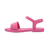 mini melissa Sun Laguna Sandals for Kids - Open Toe Jelly Sandals for Girls with Adjustable Ankle Strap, Kids Jelly Shoes