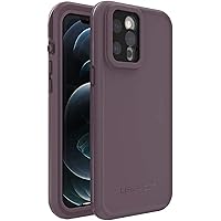 LifeProof FRĒ Series Waterproof Case for iPhone 12 Pro Max (Only) - Non-Retail Packaging - Ocean Violet (Berry Conserve/Dusty Lavender)