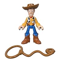 Fisher-Price Replacement Part Imaginext Woody and Forky Playset - GBG90 ~ Inspired by Toy Story 4 ~ Replacement Woody Figure and Lasso
