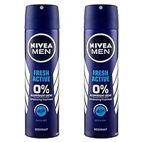 Nivea Men Fresh Active 48-hour Protection Anti Perspirant Spray 2-Pack (2 x 150ml)