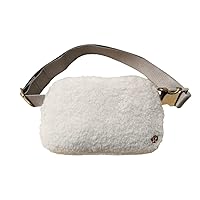 Lululemon Athletica Everywhere Fleece Belt Bag (Light Ivory)