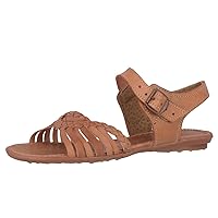 Womens 103 Cognac Authentic Mexican Huarache Sandals Leather Open Toe