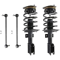 Garage-Pro 4-pc Front Suspension Kit with Shock Absorber and Strut Assembly and Sway Bar Links Compatible with Chevrolet Uplander 2005-2009, Buick Terraza 2005-2007 Replaces # 10367358, 15216493
