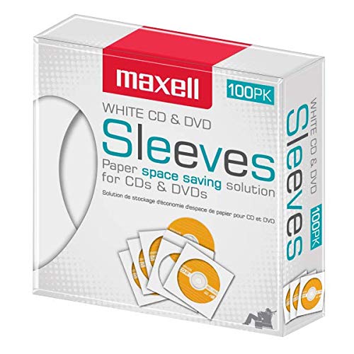 Maxell CD/DVD Storage Sleeves